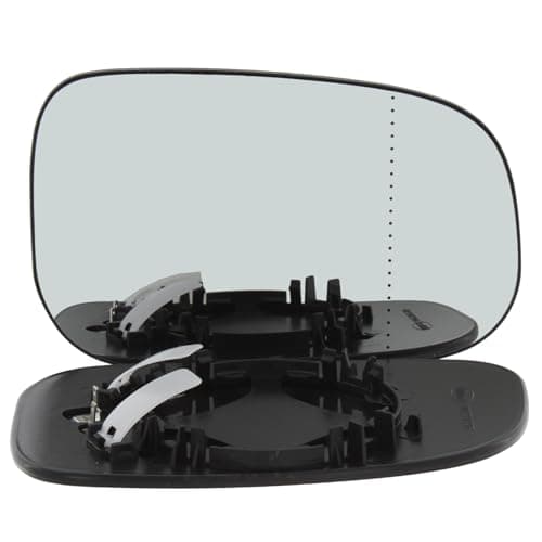 Image of XYZ Parts Wing Door Mirror Glass Heated Aspherical Wide Angle Compatible with Volvo V50 Estate 2007-2010 Drivers Side Right Hand UK Replacement
