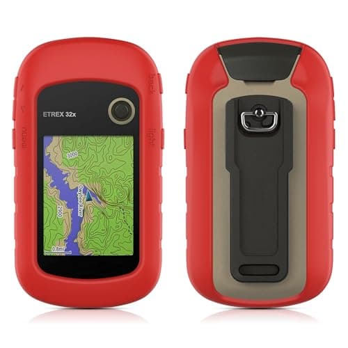 Image of CHULN Case Compatible with Garmin eTrex 10 20 20X 22X 30 30X 32X 201X 209X 309X, Non-Slip Soft Silicone Protective Cover - Accessories for GPS Navigation