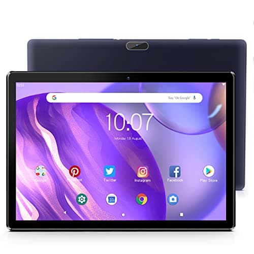 Image of PRITOM M10 TF 512GB Tablet Phone, 3G, 10 Inch, SIM, 64GB Quad Core, Android 13, 5000mAh Battery, 8MP Rear Camera, Support 3G Calls, WiFi, GPS, Bluetooth, USB Type C, Black