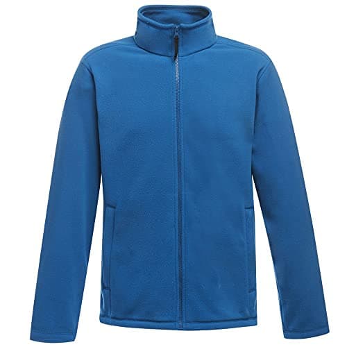 Image of Regatta Men's Micro Full Zip Fleece Jacket, Blue (Oxford), Large (Manufacturer Size:L)