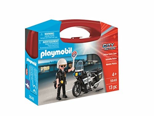 Image of Playmobil 5648 City Action: Police Small Carry Case