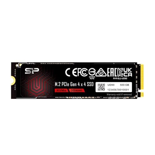 Image of SP Silicon Power Silicon Power 500GB UD90 NVMe 4.0 Gen4 PCIe M.2 SSD R/W up to 5,000/3,850 MB/s (SP500GBP44UD9005)