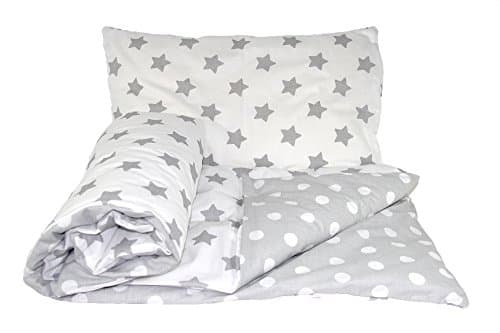 Image of PRAM 2pcs Baby Bedding Set Duvet Cover (60x80cm)+ Pillowcase (35x25cm) for Cribs/prams/Moses Baskets colour 21