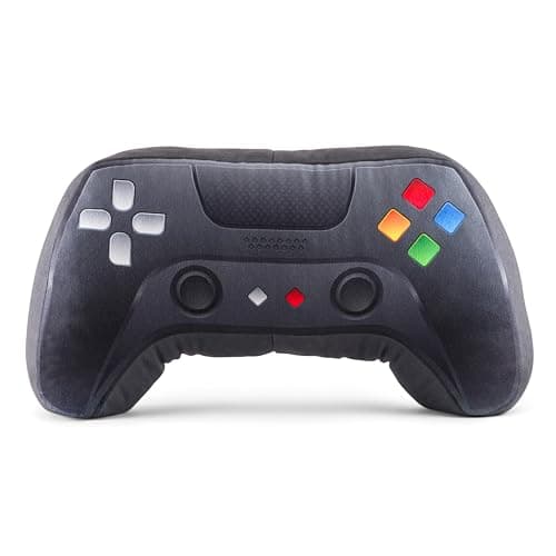 Image of Froster Giant Game Controller Pillow, XXL Gamepad Cushion, Gaming Pillow 64 x 35 cm, Gamer Gift, Two-sided, Reversible
