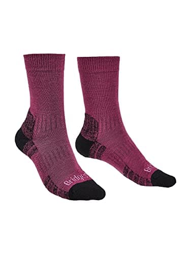 Image of Bridgedale HIKE Lightweight Merino Performance Boot Original-Women's- Small-Berry