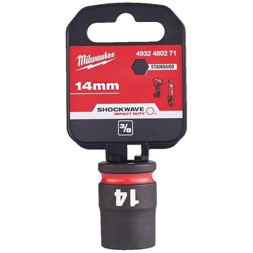 Image of milwaukee 14mm ShockWave Impact Duty 3/8" Drive Impact Socket