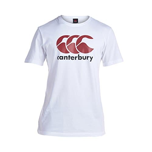 Image of Canterbury Men's CCC Logo Training T-Shirt, White Small