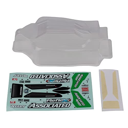 Image of Team Associated Reflex 14 Gamma Bodyshell Set Clear AS21594