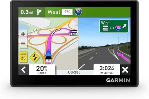 Image of Garmin [Renewed] Drive 53, GPS Sat Nav, 5" display, Full EU Mapping, Driver Alerts,TripAdvisor feature,Environmental Zone guidance,Live Traffic,Weather via Garmin Drive app,USB-C connection, (Renewed)