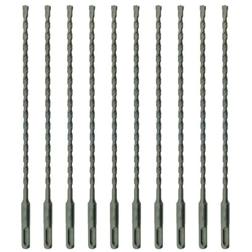 Image of 10 x SabreCut SDSC65_10 6.5mm x 260mm PGM Approved SDS Plus Drill Bits For Stone Concrete Brick
