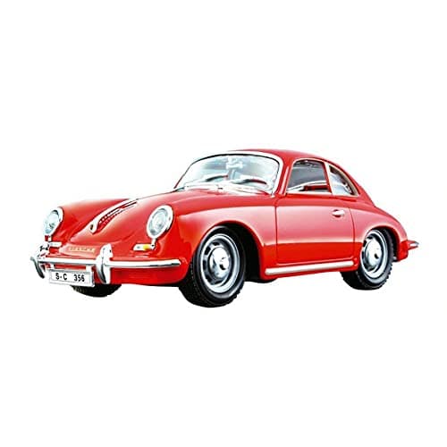 Image of Burago Porsche 356B Coupe (1961) in Red (1:24 scale)