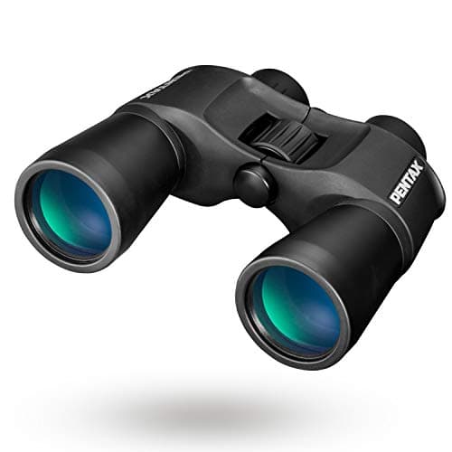 Image of Pentax SP 10x50 Exceptional Vision Quality Porro Prizm Binocular with Bak4 Prism, Fully Multi-Coated Optics Large Objective Lens Contrast-Rich, Bright Viewing Aluminium-Dicast Body Rubber Coated Body