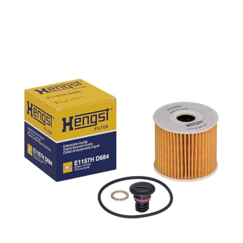 Image of HENGST FILTER Oil filter Filter cartridge E1157H D684