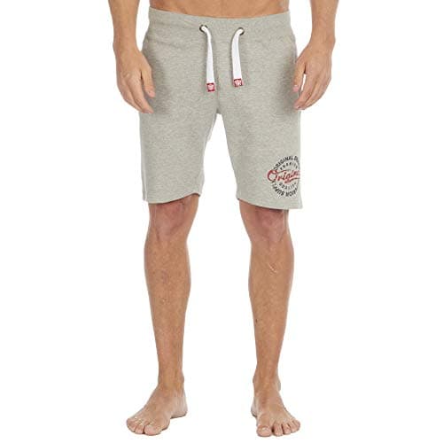 Image of Cargo Bay Men's Sweat Shorts - Casual Gym & Running Half Pants, Comfortable & Stylish - Grey - XL