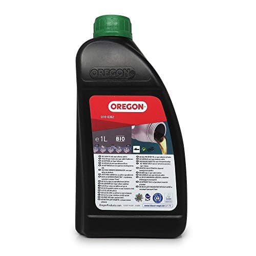 Image of Oregon Biodegradable Chainsaw Chain & Guide Bar Oil, Chainsaw Oil for Chains, Premium Lubricant, Anti Rust, Non Toxic Lubricating Bio Mineral, 1 Litre Bottle (O10-6362)