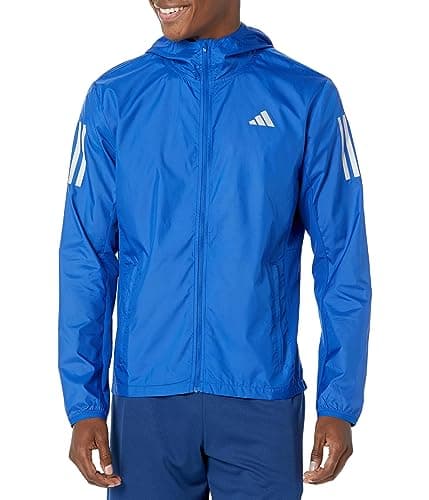 Image of adidas Men's Own The Run Jacket, Team Royal Blue, XL