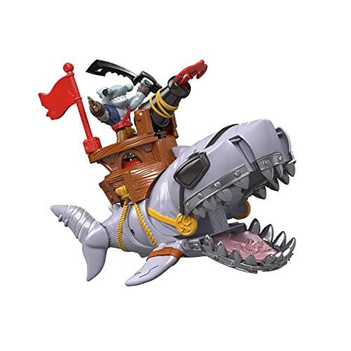 Image of Fisher-Price Imaginext Pirate Mega Mouth Shark, DHH66