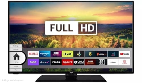 Image of 40 Inch New Smart LED Bush TV FHD HDR10, Freely