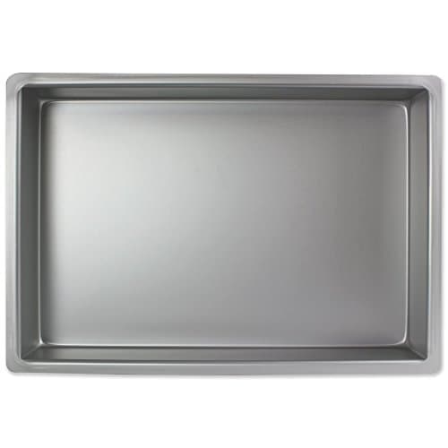 Image of PME Cake Alimunium Pan | Oblong Cake Tin for Baking (5 x 22.9 x 33cm / 2 x 9 x 13"), Silver