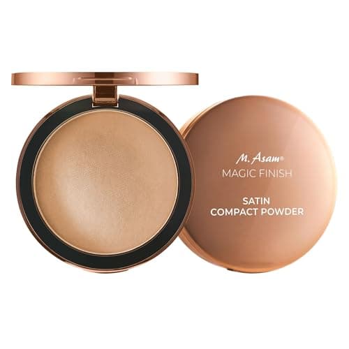 Image of M. Asam MAGIC FINISH Satin Compact Powder Nude (8g) - Pressed Powder For Mattified Complexion, With Hyaluron & Vitamin E, Lightweight Setting Powder For Smooth Texture And Long Lasting Makeup Hold