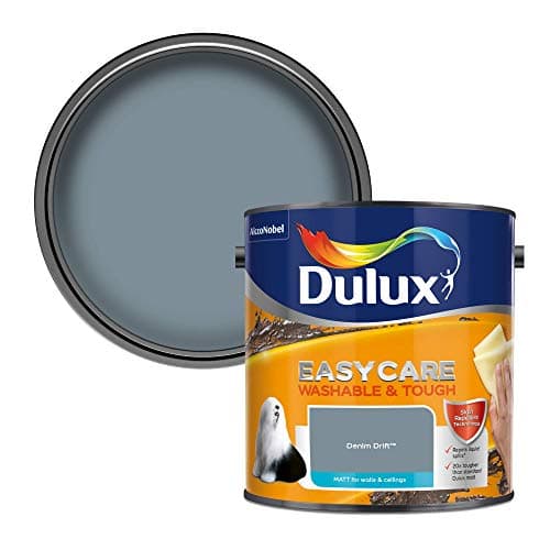 Image of Dulux Easycare Washable & Tough Matt Emulsion Paint - Denim Drift - 2.5L