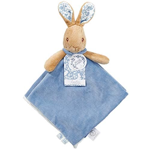 Image of Rainbow Designs Official Peter Rabbit Baby Comfort Blanket - Newborn Bunny Baby Comforter Gift for Boys and Girls - Baby Comforter Toys (Peter Rabbit)