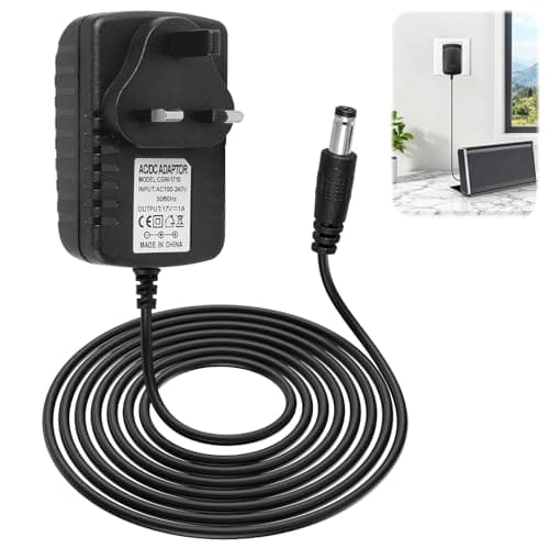 Image of 17V Charger for Bose SoundLink Speaker I, II, III/1, 2, 3, Wireless Bluetooth Speaker Replacement Cable, 306386-101 369946-1300 301141 404600 414255 Power Supply Adapter (1A, 17W)