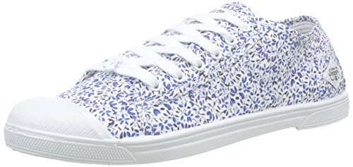 Image of Le Temps des Cerises Women's Basic 02 Trainers ,Blue (Liberty Blue Liberty Blue) ,4