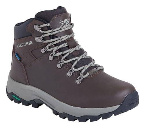 Image of Karrimor Women's Mendip 4 CH weathertite waterproof leather walking boot Brown UK 7
