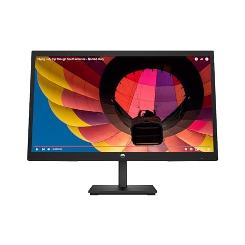 Image of HP V22v G5 FHD Monitor, AMD FreeSync Technology, HDCP Support for HDMI (V22v G5, Black)
