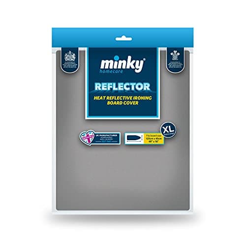 Image of Minky Metallic Reflector Ironing Board Cover, Extra Large