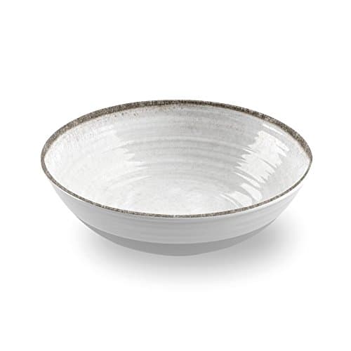 Image of Auntie Morags Epicurean Artisan Pearl 30cm Melamine Salad Serving Bowl