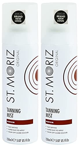 Image of St Moriz MEDIUM Tanning MIST Instant Self Fake Tan Spray 150ml (2 Pack)