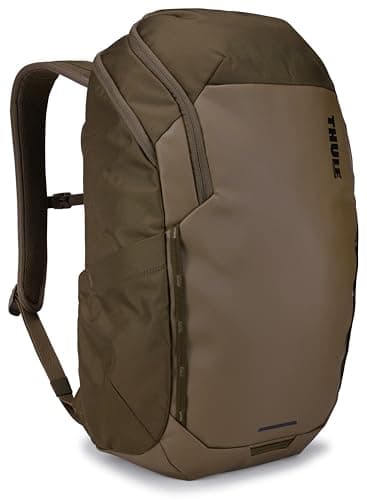 Image of Thule leisure backpack laptop backpack with laptop compartment Chasm Recycled Backpack 26L Deep Khaki brown