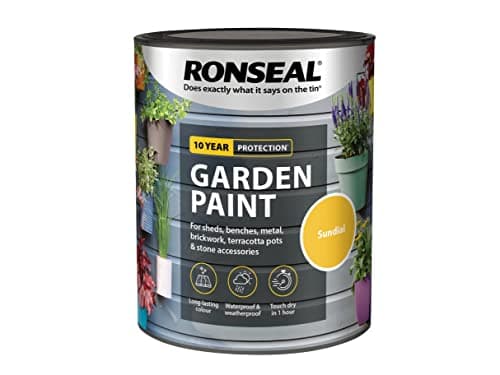 Image of Ronseal RSLGPS750 GPS750 Garden Paint Sundial 750ml, 750 ml