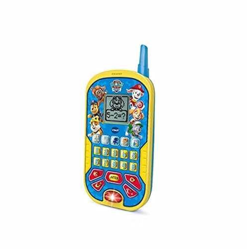 Image of VTech PAW Patrol: Learning Phone, Official PAW Patrol Toy, Interactive Role Play Phone, Toy Phone with Games and Numbers, Educational Gift for Ages 3, 4, 5 Years, English Version