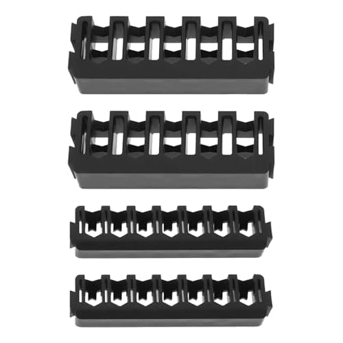 Image of OTOTEC 4pcs Bit Holder Set Compatible with DeWalt Compatible with Tough Case Holds 14pcs 1" Bits and 10pcs 2" Bits, Plastic Drill Bit Organizer