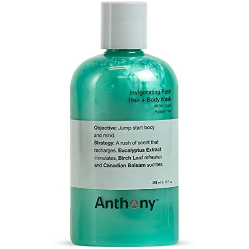 Image of Anthony Logistics Invigorating Rush Hair + Body Wash 355ml
