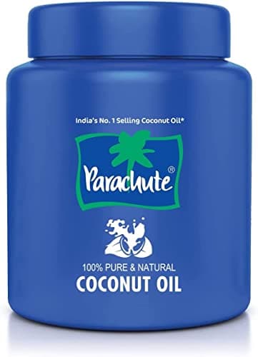 Image of Parachute 100% Pure and Natural Unrefined Coconut Oil | No Chemicals & Added Preservatives | 500ml Jar