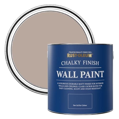 Image of Rust-Oleum Wall and Ceiling Paint in a Chalky Matt Finish - Oatfield 2.5L