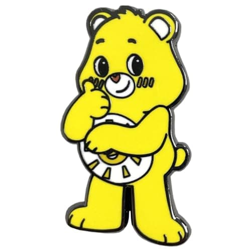Image of Pawprint Family | Funshine Bear Enamel Pin Badge | Care Bears Unlock the Magic Official Merchandise