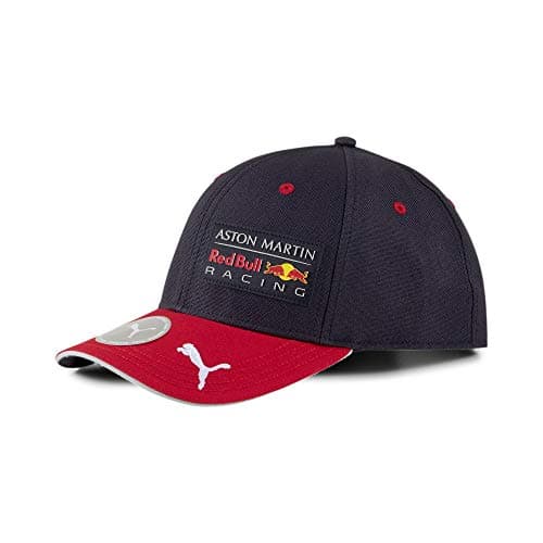 Image of PUMA AMRBR Replica Team Cap, Unisex Adult, Night Sky/Chinese Red, One Size