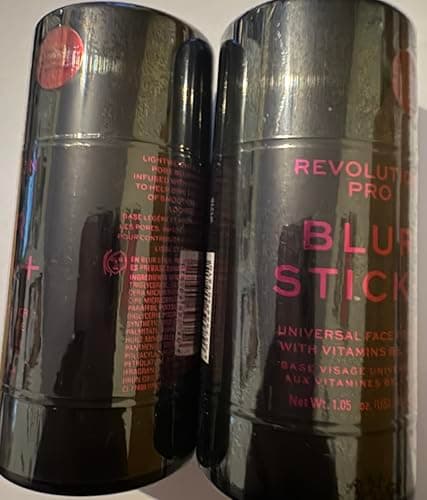 Image of Revolutions Pro Protect Soft Focus Primer, Correcting Face Primer or Blur Stick (Blur Stick 12ml x2)