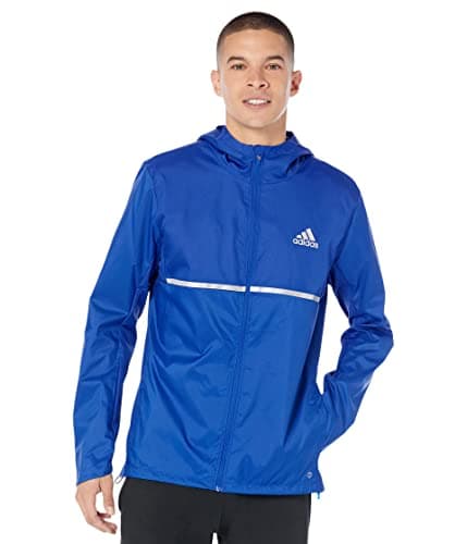 Image of adidas Men's Running Jacket, Team Royal Blue/Reflective Silver, M