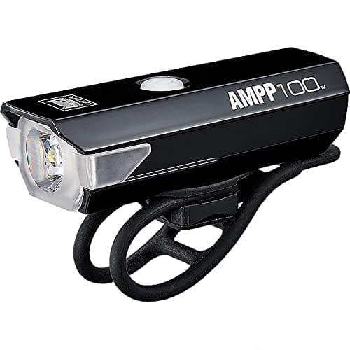 Image of CatEye Unisex's AMPP 100 Front Bike Light Safety, Black, One Size