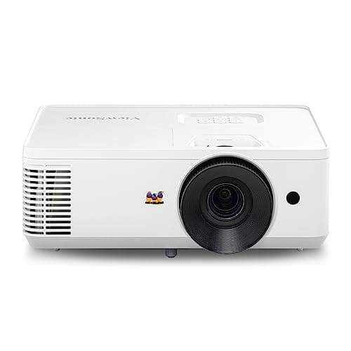 Image of ViewSonic PA700X Projector, 4500 ANSI Lumen, XGA 1024x768, 12.500:1 Contrast Ratio, Up to 300-Inch Image, HDMI x2, Auto Vertical Keystone +/-40°, 3W Speaker