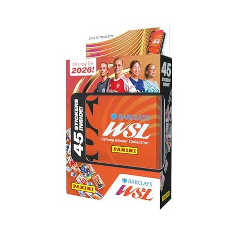 Image of Panini Barclays Women’s Super League Official Sticker Collection 2026 - Pocket Tin