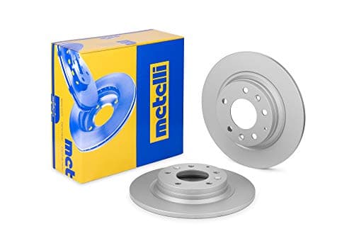 Image of metelligroup 23-0622C Coated Brake Discs, Kit Composed of 2 Brake Discs, Car Spare Part, ECE R90 Certificate