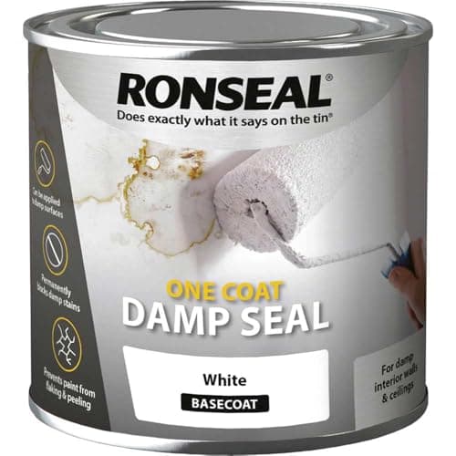 Image of Ronseal OCDSW250 250 ml One Coat Damp Seal - White