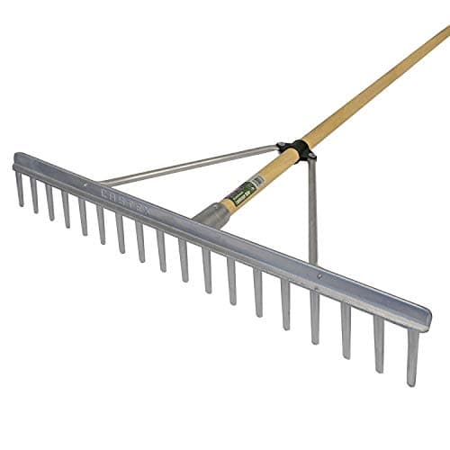 Image of Faithfull Aluminium Landscape Rake C/W Handle